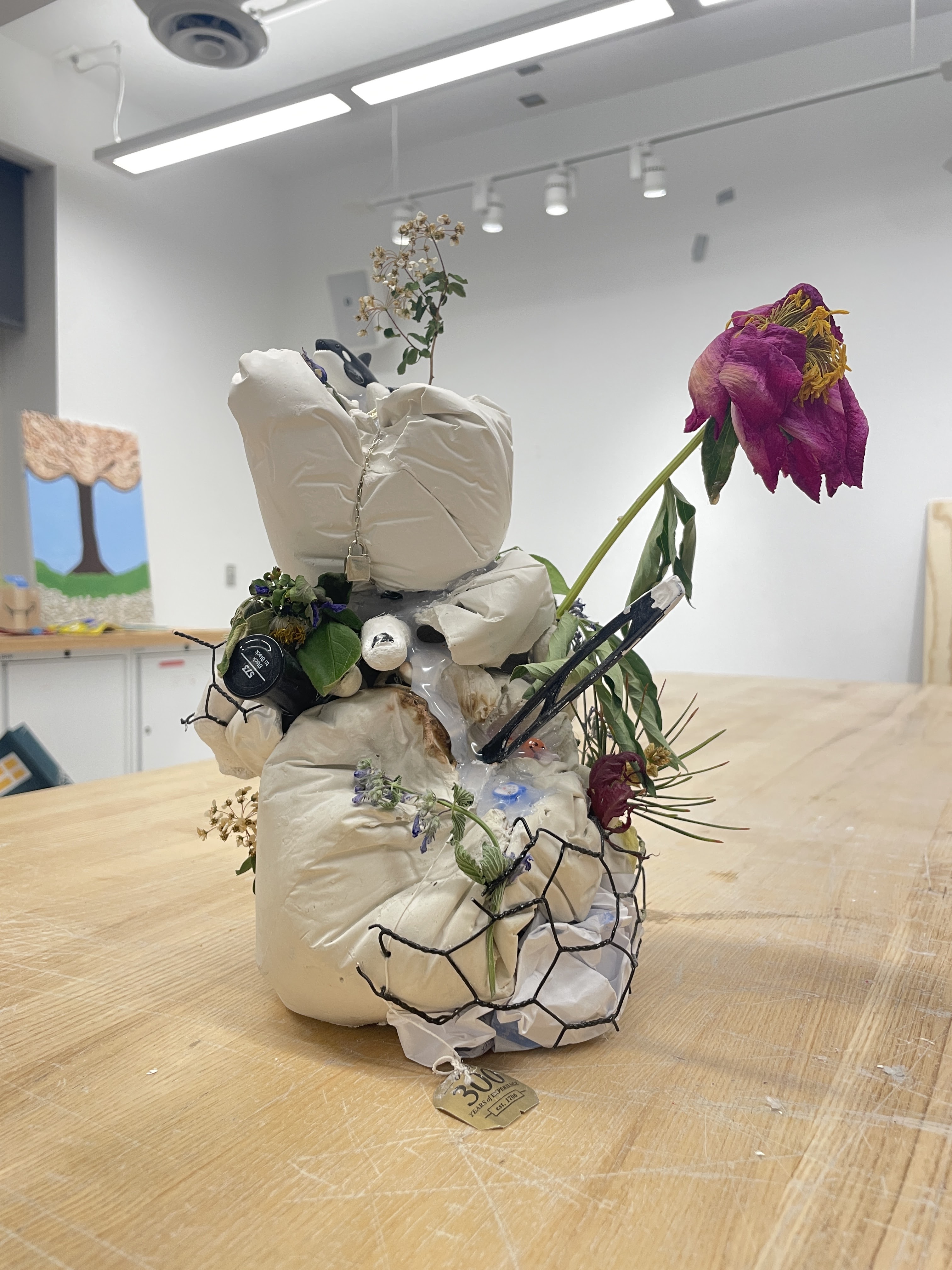 wilted a sculpture of Four Years