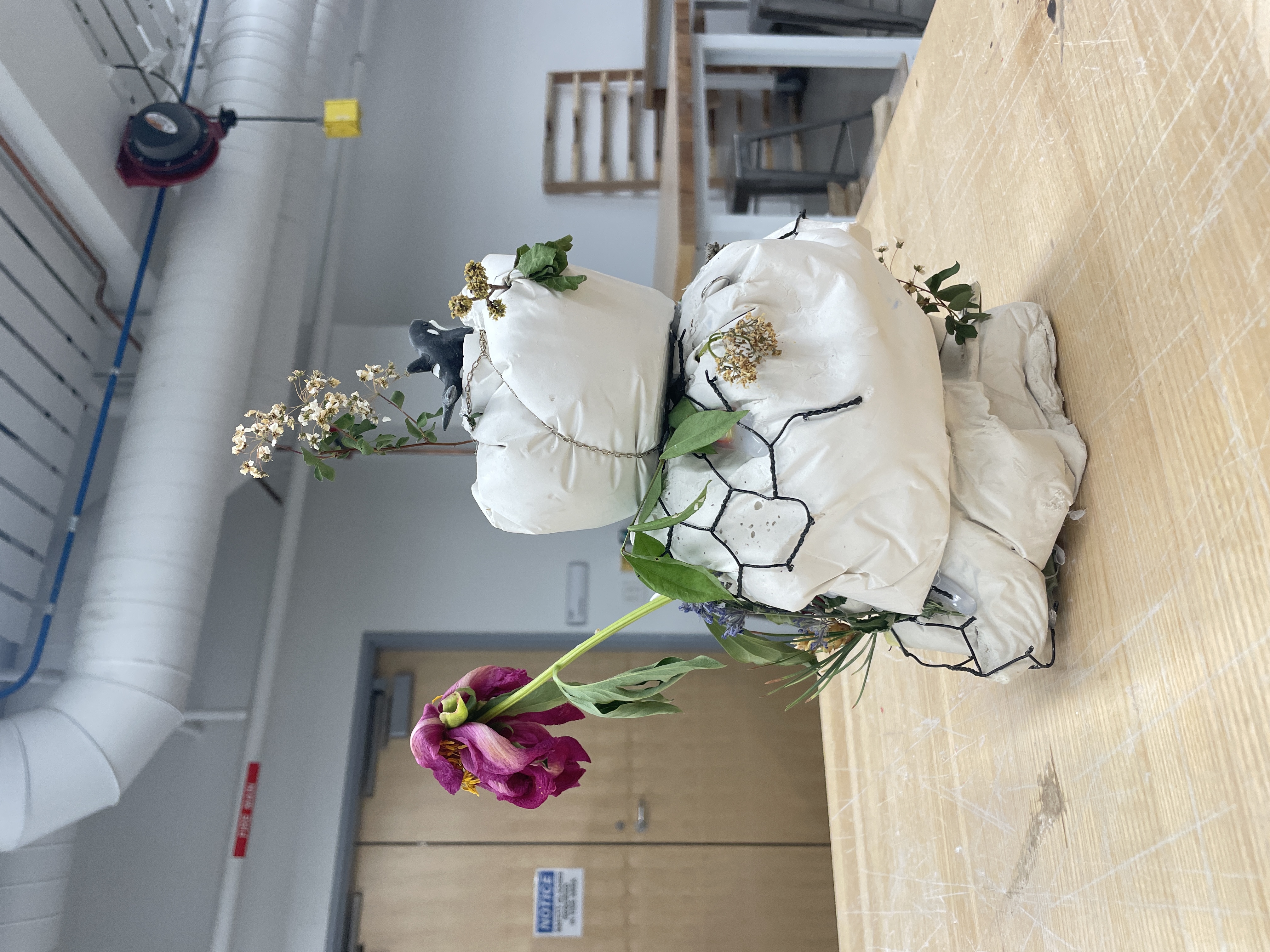 wilted a sculpture of Four Years