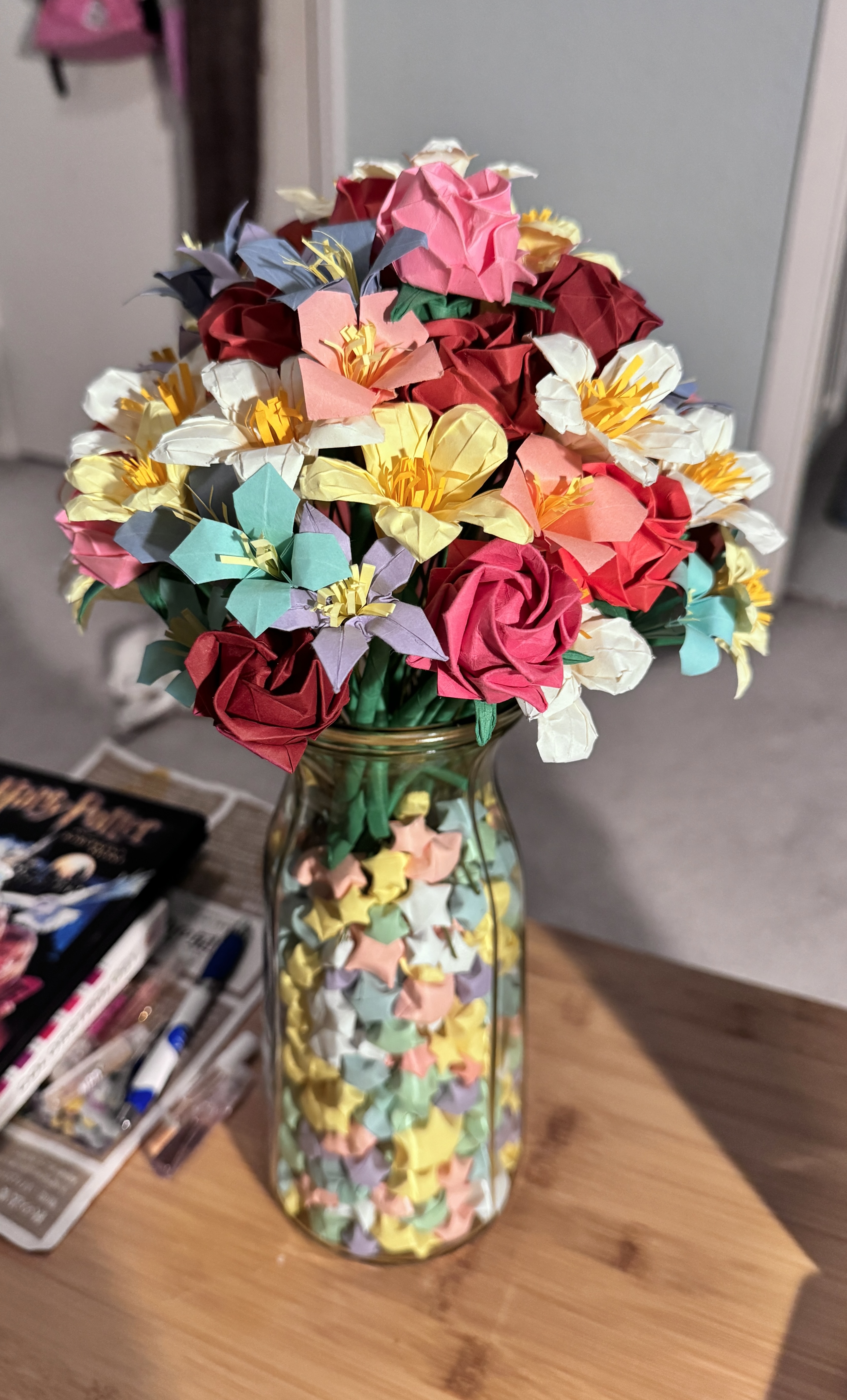 origami bouquet