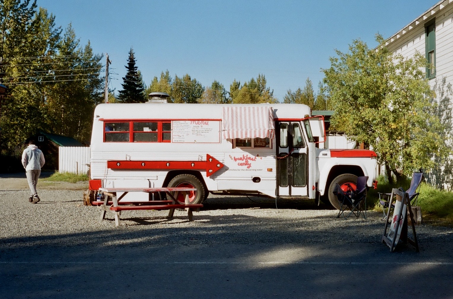 film photo of denali