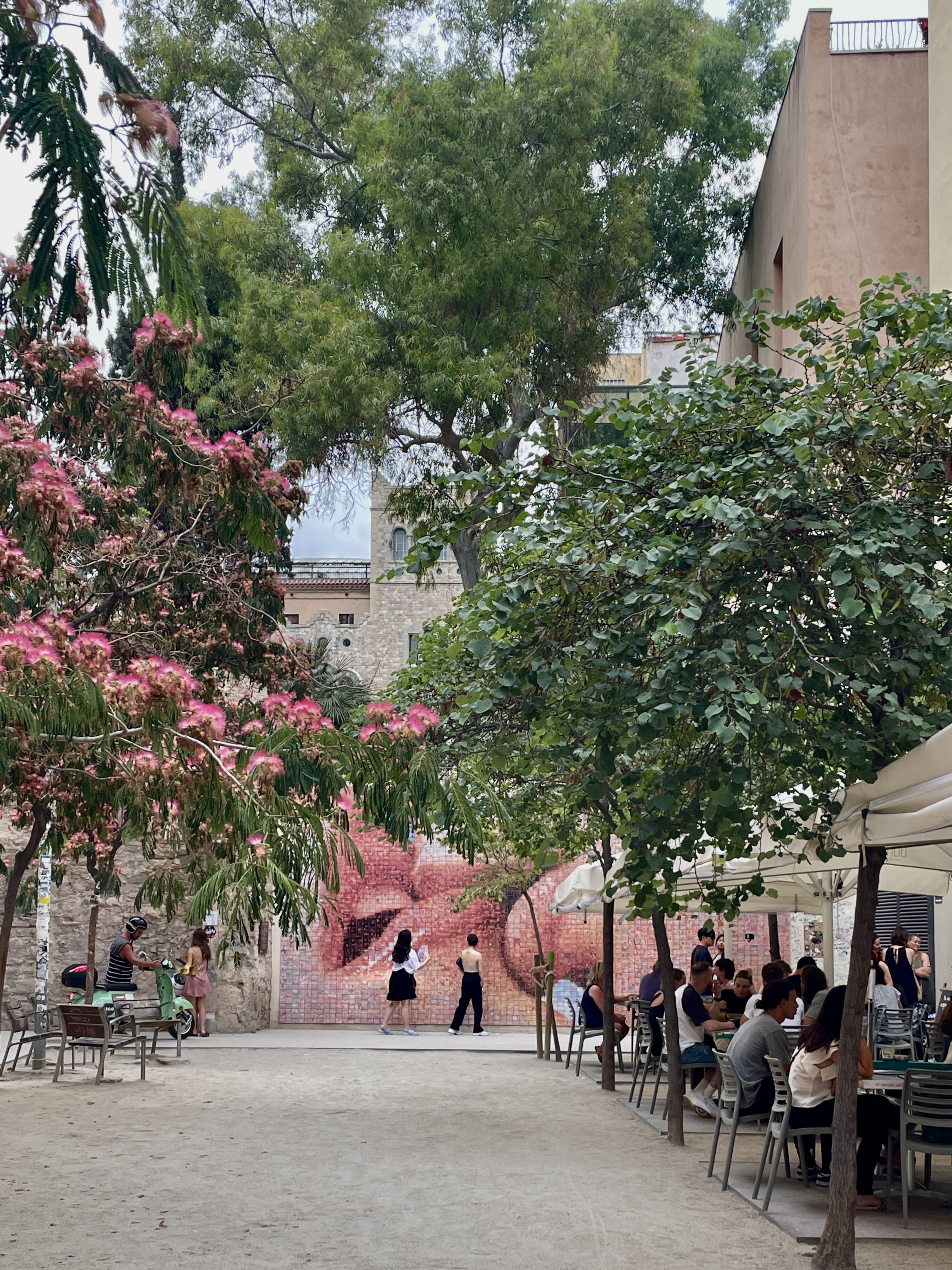 The World Begins With Every Kiss mural