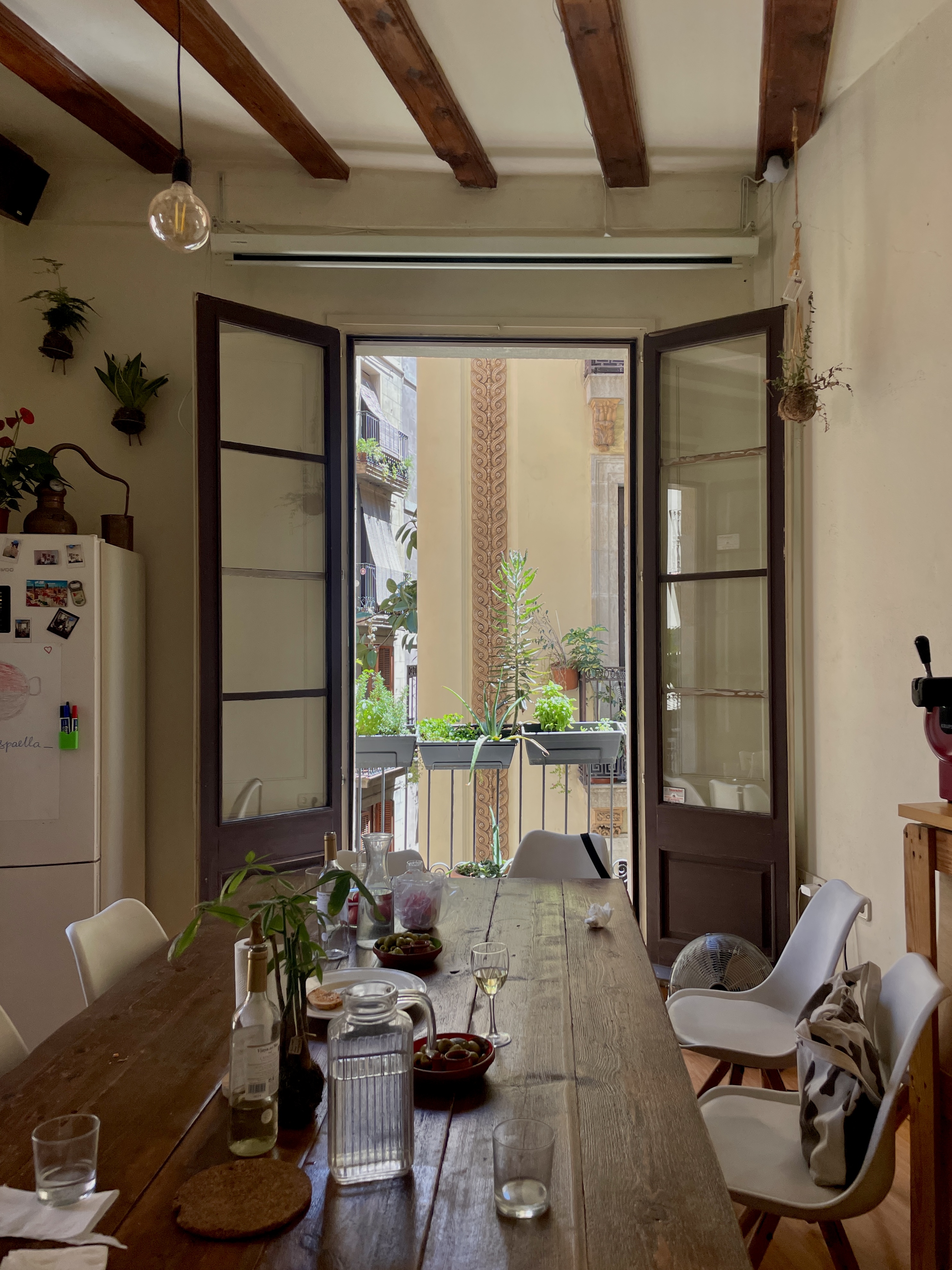 view from elias's apt