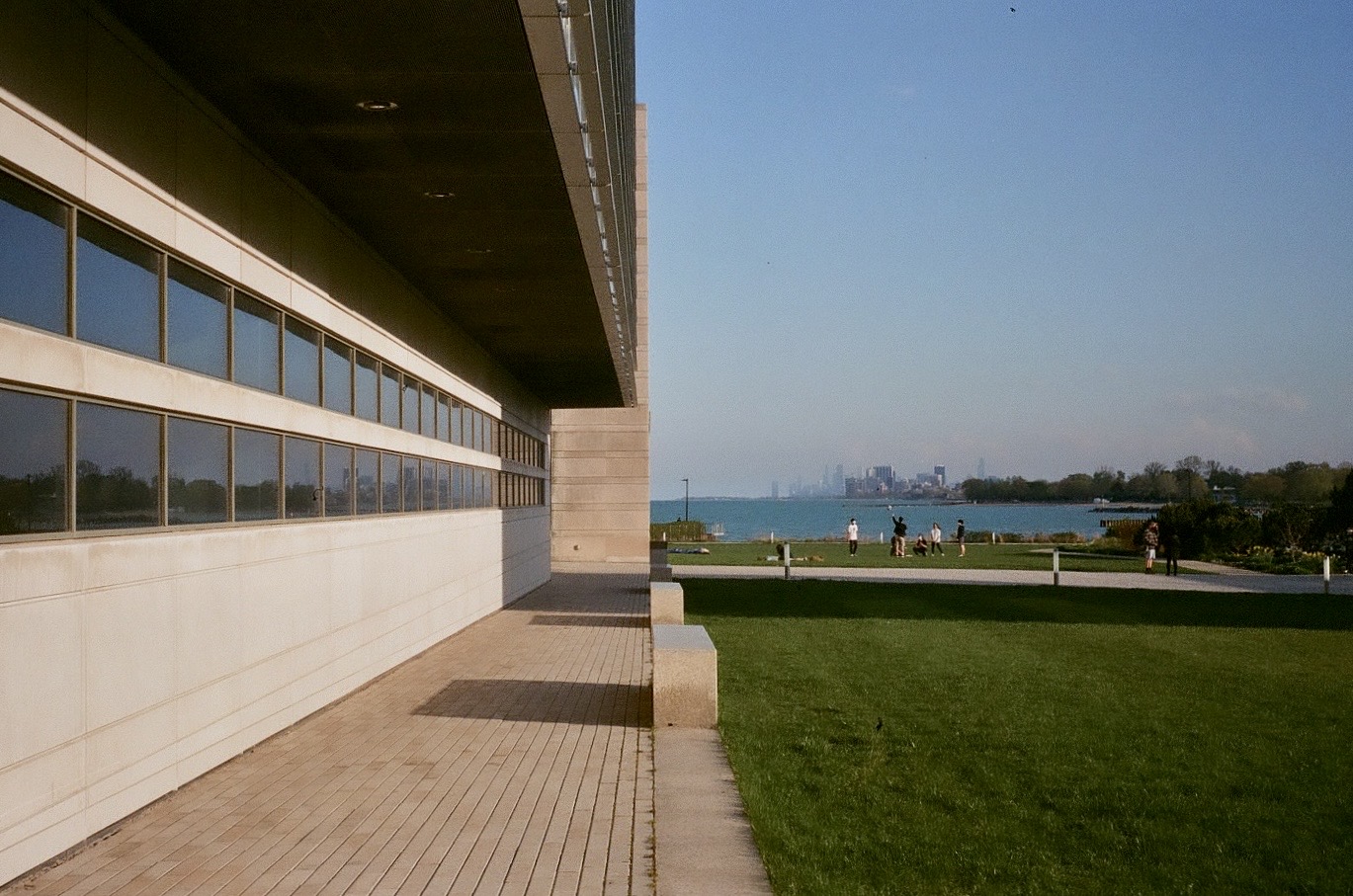 chicago skyline from Bienen