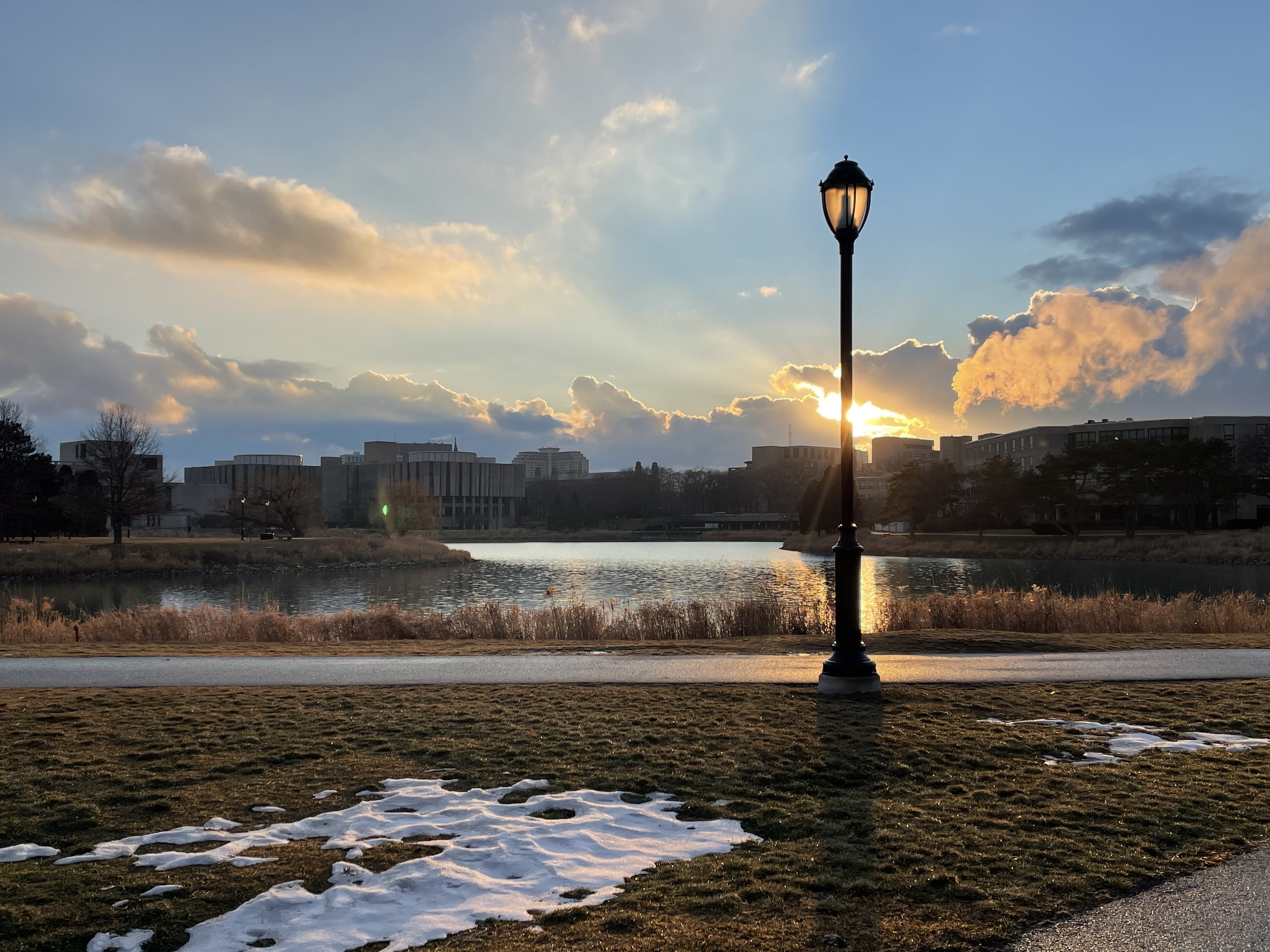 lakefill during january
