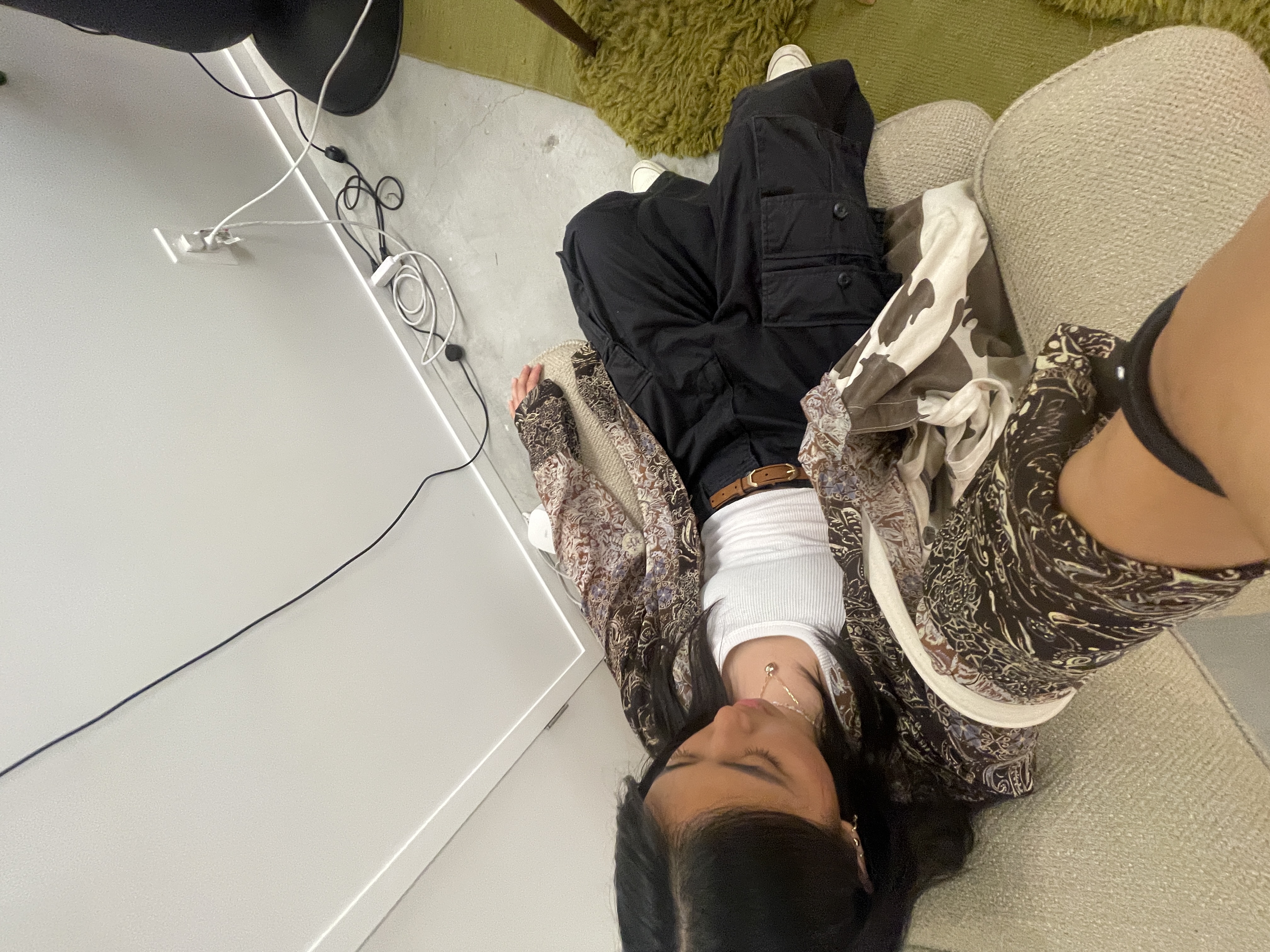 me sitting in beam brooklyn